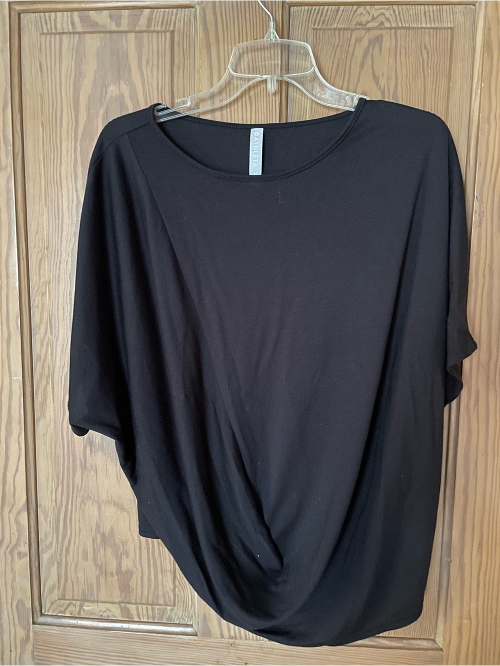 Athleta Dolman Tee, Black, Medium
